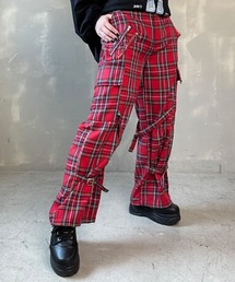 DARRDY | ベルト付きワイドボンテージパンツ(その他パンツ)