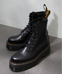 Dr. Martens（ドクターマーチン）の「Dr.Martens/ドクターマーチン JADON QUAD RETRO  8EYE BOOT 8ホールプラットフォーム厚底ブーツ（ブーツ・レディース）」
