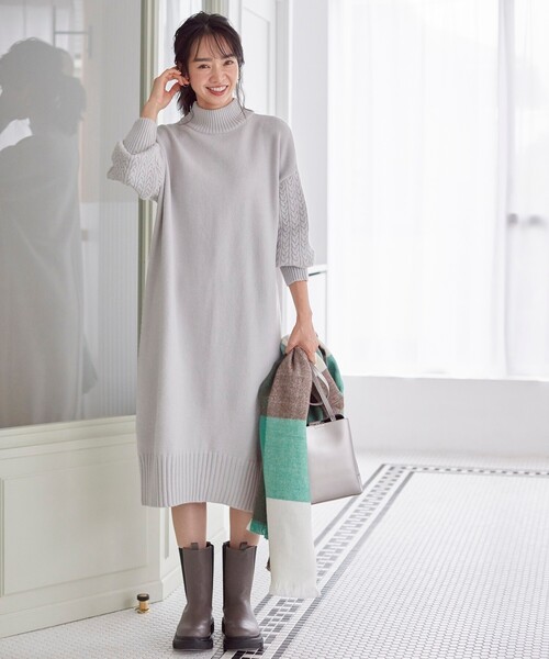 SHOO・LA・RUE(シューラルー)の「◆【消臭】トラックソール チェルシー ブーツ(ブーツ・レディース・ブラック/ダークブラウン/ナチュラル・25/35/45)」の18枚目の写真