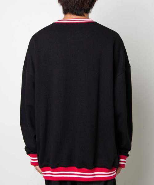 WEGO（ウィゴー）の「WEGO/ヘビーウエイト スタジアムロゴプルオーバー（スウェット・メンズ・杢グレー/グレー系その他/ダークグリーン/ブラック・MEDIUM/LARGE）」の20枚目の写真