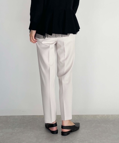 PICCIN PERLA（ピッチンペルラ）の「フロントパールパンツ（その他パンツ・レディース・ブラック/アイボリー・S/M）」の18枚目の写真