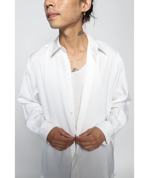 NEZU YOHINTEN（ネズヨウヒンテン）の「別注比翼シャツ（シャツ/ブラウス・メンズ・ブラック/ホワイト・1/2）」の5枚目の写真