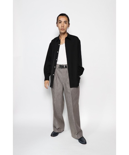 NEZU YOHINTEN（ネズヨウヒンテン）の「別注比翼シャツ（シャツ/ブラウス・メンズ・ブラック/ホワイト・1/2）」の12枚目の写真