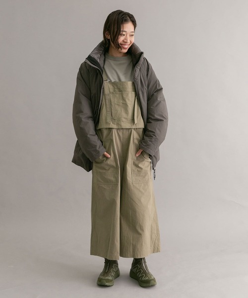 EKAL(エカル)の「EKAL アドベンチャーポケットサロペット(サロペット/オーバーオール・レディース・モカ/ライトカーキ・ONE)」の19枚目の写真