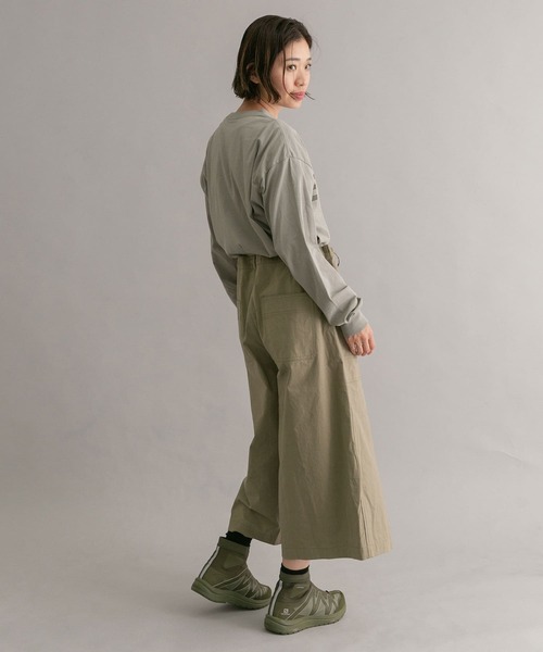EKAL(エカル)の「EKAL アドベンチャーポケットサロペット(サロペット/オーバーオール・レディース・モカ/ライトカーキ・ONE)」の16枚目の写真