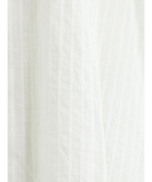 Samansa Mos2(サマンサ モスモス)の「ドビーストライプ襟フリルブラウス(シャツ/ブラウス・レディース・ブラック/ベージュ/ブラウン/オフホワイト・フリ-)」の18枚目の写真