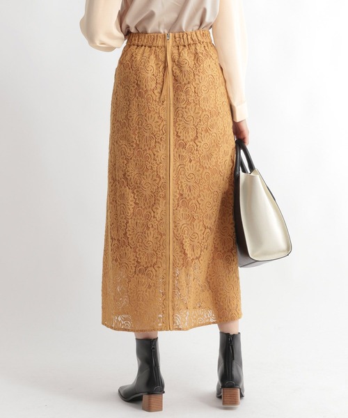 Andemiu（アンデミュウ）の「レースアウトポケットスカート167347（スカート・レディース・ネイビー/グレー/オレンジ・FREE）」の12枚目の写真