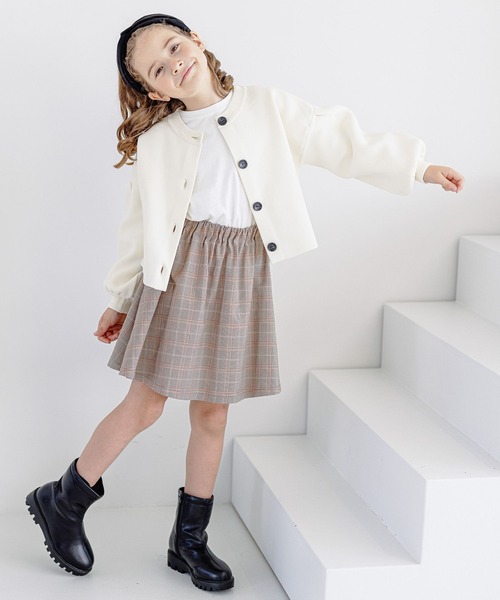 GLOBAL WORK(グローバルワーク)の「カルフワメレンゲカラーカーデ/295082(カーディガン/ボレロ・キッズ・オフホワイト/グリーン系その他6/ピンク系その他6/ブラック・160cm/100cm/110cm/120cm/130cm/140cm/150cm)」の8枚目の写真