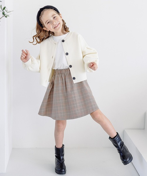 GLOBAL WORK(グローバルワーク)の「カルフワメレンゲカラーカーデ/295082(カーディガン/ボレロ・キッズ・オフホワイト/グリーン系その他6/ピンク系その他6/ブラック・160cm/100cm/110cm/120cm/130cm/140cm/150cm)」の9枚目の写真