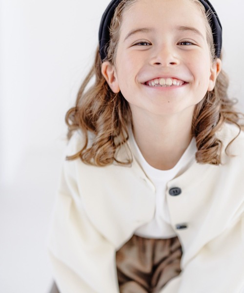 GLOBAL WORK(グローバルワーク)の「カルフワメレンゲカラーカーデ/295082(カーディガン/ボレロ・キッズ・オフホワイト/グリーン系その他6/ピンク系その他6/ブラック・160cm/100cm/110cm/120cm/130cm/140cm/150cm)」の14枚目の写真