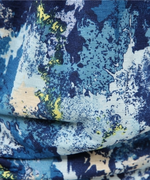 AZUL by moussy（アズールバイマウジー）の「エスパンディアートペイントタックパンツ（その他パンツ・レディース・ブラック系その他/ダークネイビー・MEDIUM/SMALL/LARGE）」の10枚目の写真