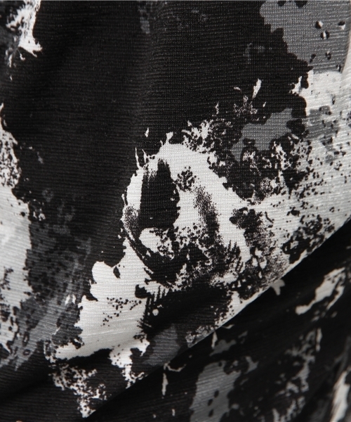 AZUL by moussy（アズールバイマウジー）の「エスパンディアートペイントタックパンツ（その他パンツ・レディース・ブラック系その他/ダークネイビー・MEDIUM/SMALL/LARGE）」の11枚目の写真