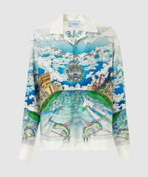 Casablanca | CUBAN COLLAR LONG SLEEVE SHIRT(シャツ/ブラウス)