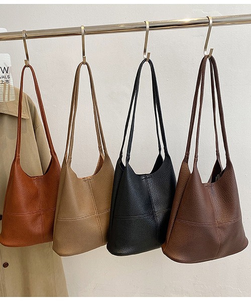 MAISON DE THERESE（メゾン ド テレーズ）の「切り替えショルダーバッグ　ポーチ付き（ショルダーバッグ・レディース・ブラウン/ブラック/モカ/ライトブラウン・FREE）」の21枚目の写真