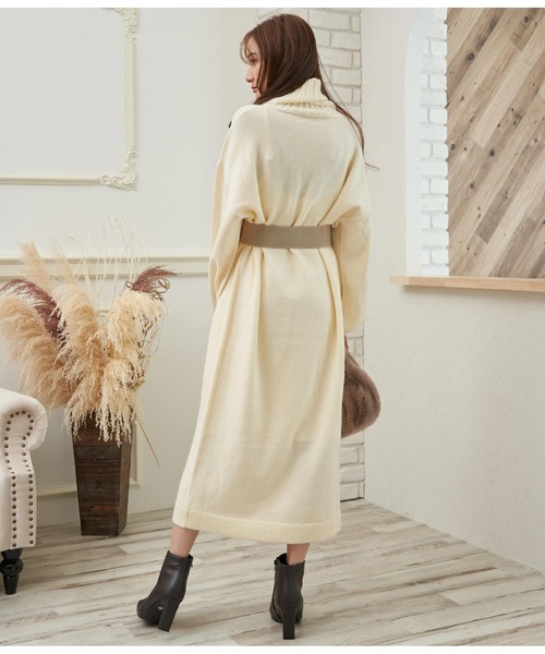 CHILLE（チル）の「マーブルラウンドバックル太ベルト（ベルト・レディース・ブラック/ベージュ・FREE）」の7枚目の写真