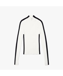 LACOSTE | アウトライン配色ハイネックセーター(ニット/セーター)