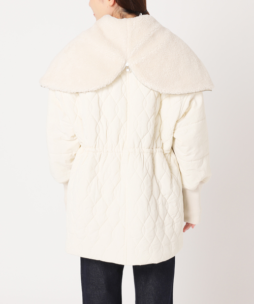 SLOBE citron.（スローブシトロン）の「SLOBE citron.キルティングデザインブルゾン（ブルゾン・レディース・アイボリー・FREE）」の16枚目の写真