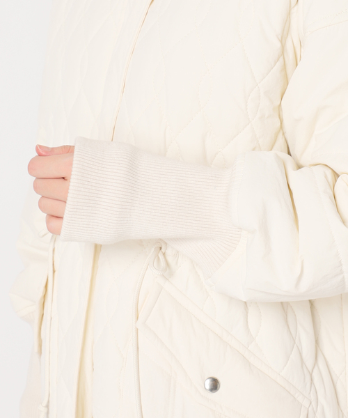 SLOBE citron.（スローブシトロン）の「SLOBE citron.キルティングデザインブルゾン（ブルゾン・レディース・アイボリー・FREE）」の20枚目の写真