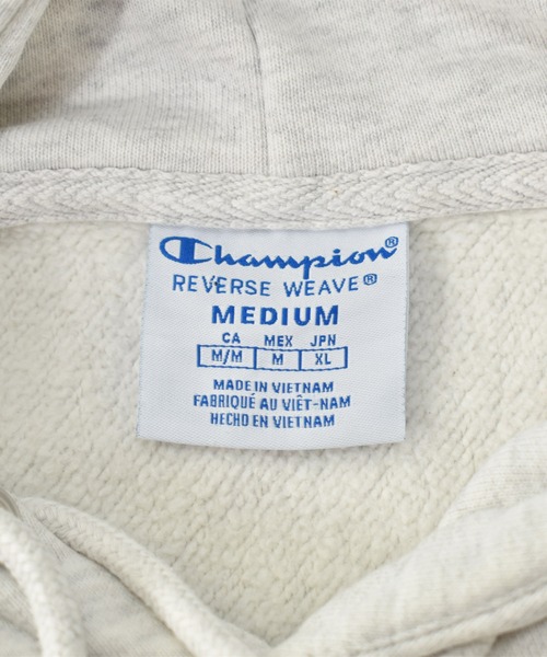 Champion（チャンピオン）の「【ヴィンテージ古着】Champion / チャンピオン REVERSE WEAVE リバースウィーブ ロゴ刺繍 パーカー（パーカー・メンズ・グレー・MEDIUM）」の8枚目の写真