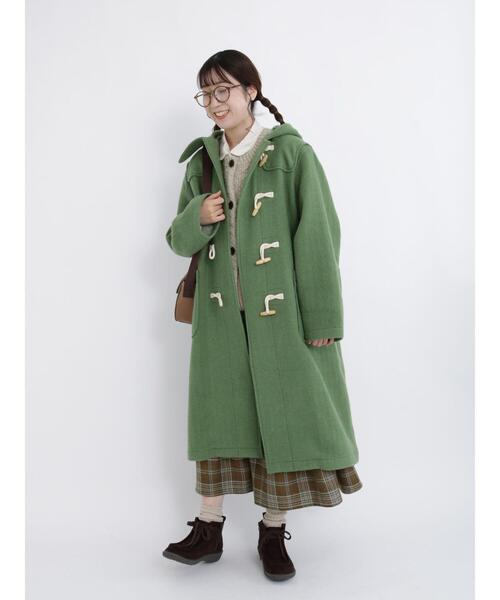 Samansa Mos2（サマンサ モスモス）の「ドビー丸襟チュニック（チュニック・レディース・ミント/ブラウン/オフホワイト・ﾌﾘ-）」の20枚目の写真