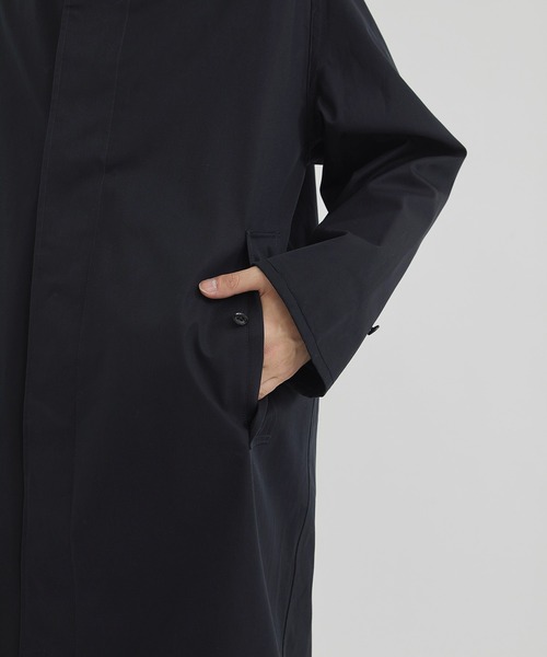 nanamica（ナナミカ）の「【nanamica / ナナミカ】SUBF015 GORE-TEX Balmacaan Coat / ゴアテックス バルマカンコート（ステンカラーコート・メンズ・ネイビー・S/M）」の5枚目の写真