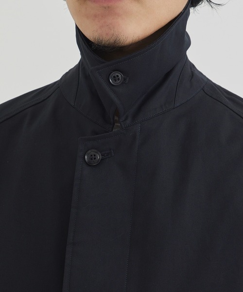 nanamica（ナナミカ）の「【nanamica / ナナミカ】SUBF015 GORE-TEX Balmacaan Coat / ゴアテックス バルマカンコート（ステンカラーコート・メンズ・ネイビー・S/M）」の14枚目の写真