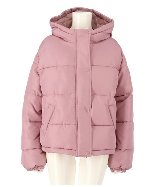 anap mimpi（アナップミンピ）の「ボリュームフェイクダウン（ダウンジャケット/コート・レディース・アイボリー/ブラック/ブルー/ベージュ/ピンク・FREE）」の22枚目の写真