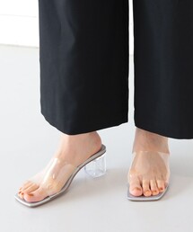 Ray BEAMS | Ray BEAMS / クリア ヒール サンダル(サンダル)