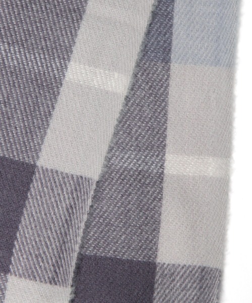 GLOBAL WORK(グローバルワーク)の「洗える抗菌チェックスヌード/344599(ネックウォーマー/スヌード・キッズ・ライトピンク/スカイブルー/ネイビー・FREE)」の5枚目の写真