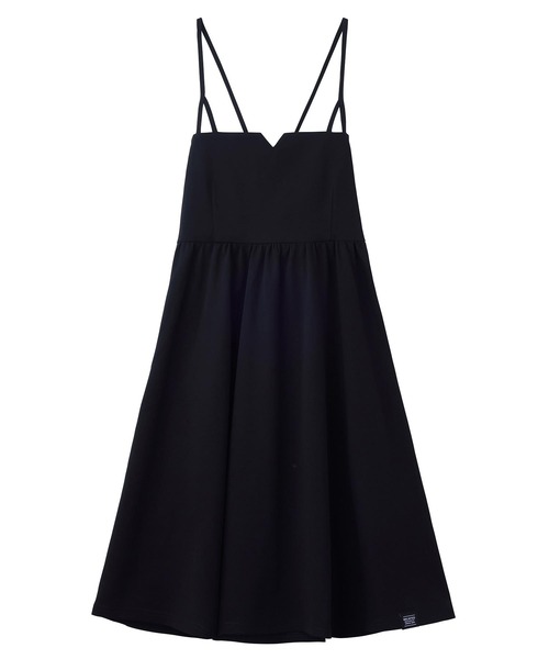 MILKFED.（ミルクフェド）の「JUMPER SKIRT（ジャンパースカート・レディース・ベージュ/ブラック・ONE SIZE）」の7枚目の写真