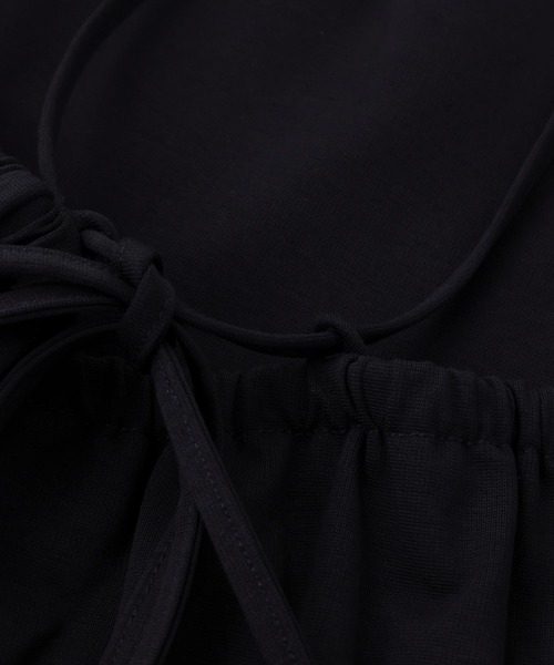 MILKFED.（ミルクフェド）の「JUMPER SKIRT（ジャンパースカート・レディース・ベージュ/ブラック・ONE SIZE）」の8枚目の写真