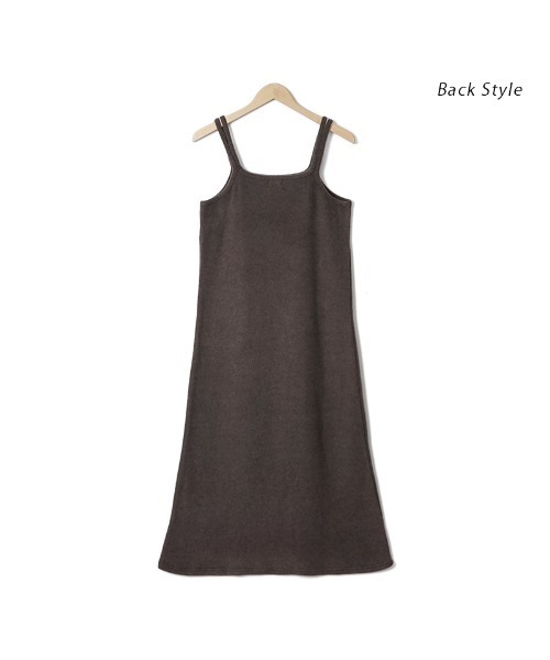 flower(フラワー)の「コンフィキャミワンピース(ワンピース・レディース・ブラウン/ベージュ・FREE)」の18枚目の写真