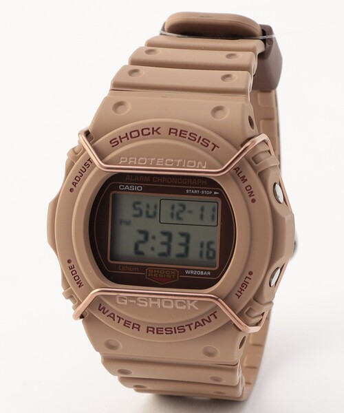 G-SHOCK（ジーショック）の「CASIO/G-SHOCK/カシオ/Gショック 5700 SERIES/DW-5700PT-5JF（デジタル腕時計・メンズ・ベージュ・ﾌﾘ-）」の3枚目の写真