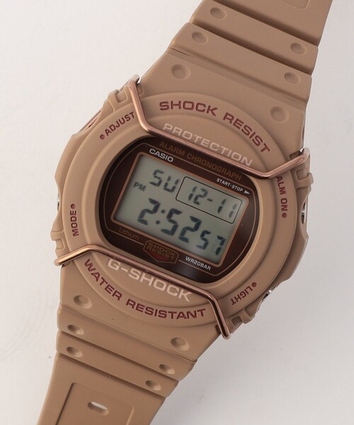 G-SHOCK（ジーショック）の「CASIO/G-SHOCK/カシオ/Gショック 5700 SERIES/DW-5700PT-5JF（デジタル腕時計・メンズ・ベージュ・ﾌﾘ-）」の6枚目の写真