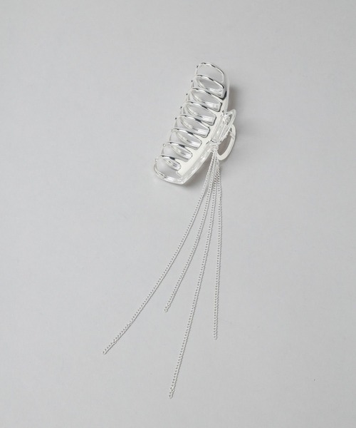 HARE(ハレ)の「デザインメタルヘアクリップ(HARE)(バレッタ/ヘアクリップ・レディース・シルバー・FREE)」の9枚目の写真