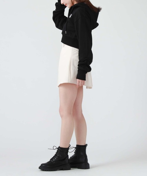 archives（アルシーヴ）の「ショートｚｉｐパーカー（パーカー・レディース・オフホワイト/ブラック/グレー・MEDIUM）」の12枚目の写真