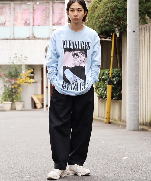 PLEASURES（プレジャー）の「PLEASURES/プレジャーズ River L/S Tee 