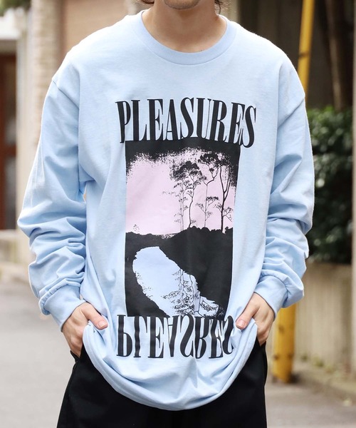 PLEASURES（プレジャー）の「PLEASURES/プレジャーズ River L/S Tee 