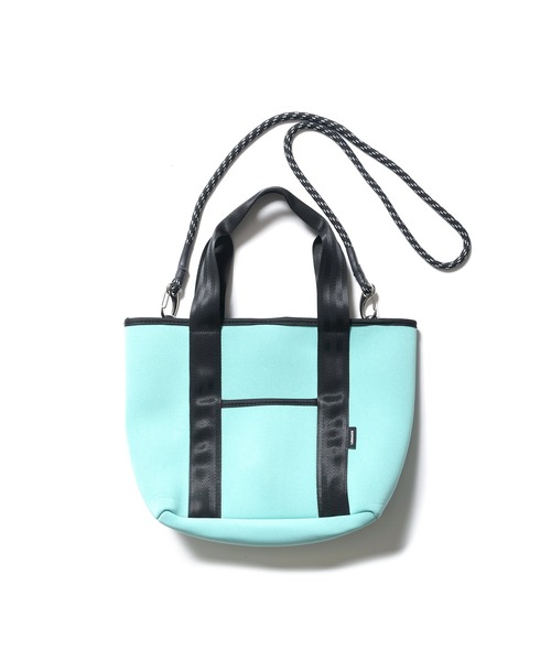 SOPHNET.(ソフネット)の「SMALL TOTE BAG(トートバッグ・メンズ・ベージュ/ブラック/ライトブルー・FREE)」の3枚目の写真