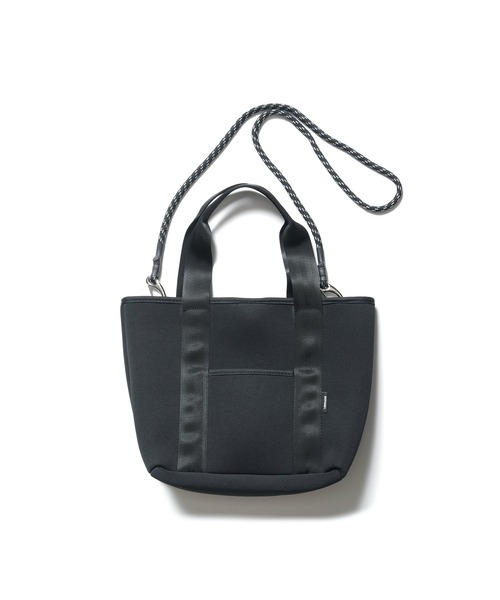 SOPHNET.(ソフネット)の「SMALL TOTE BAG(トートバッグ・メンズ・ベージュ/ブラック/ライトブルー・FREE)」の2枚目の写真