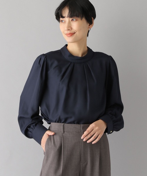 ゆさ LEPSIM（レプシィム）の「2WAYボウタイブラウス 162430（シャツ