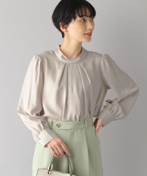 LEPSIM（レプシィム）の「2WAYボウタイブラウス 162430（シャツ