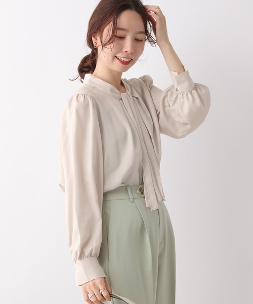 ※　売約済・専用ページ　※ LEPSIM（レプシィム）の「2WAYボウタイブラウス 162430（シャツ