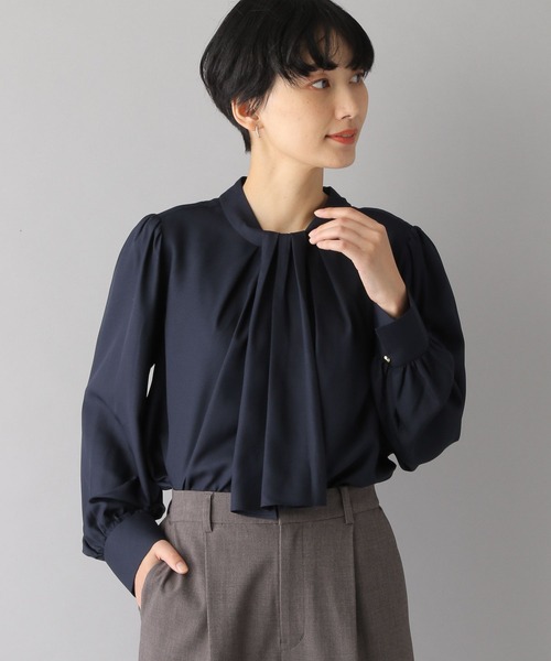 LEPSIM（レプシィム）の「2WAYボウタイブラウス 162430（シャツ