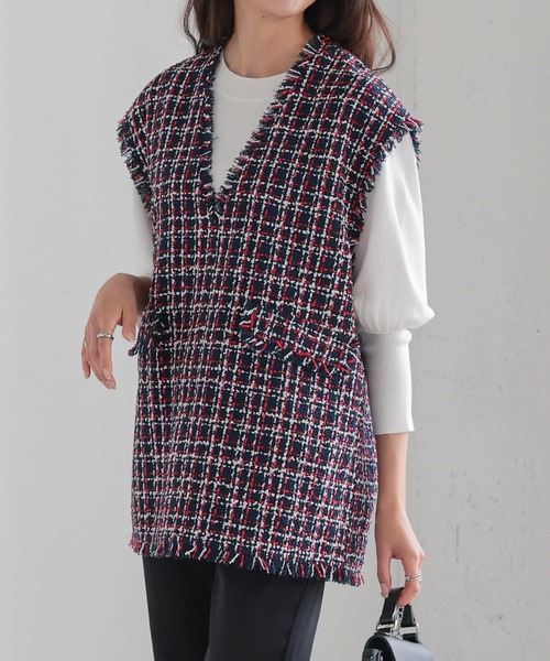 ランタンスリーブニットプルオーバー