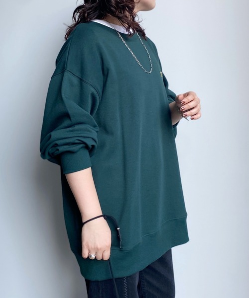 PEN FIELD(ペンフィールド)の「PENFIELDバック刺繍スウェットプルオーバー(スウェット・メンズ・ブラック/グレー/グリーン・MEDIUM/LARGE)」の12枚目の写真