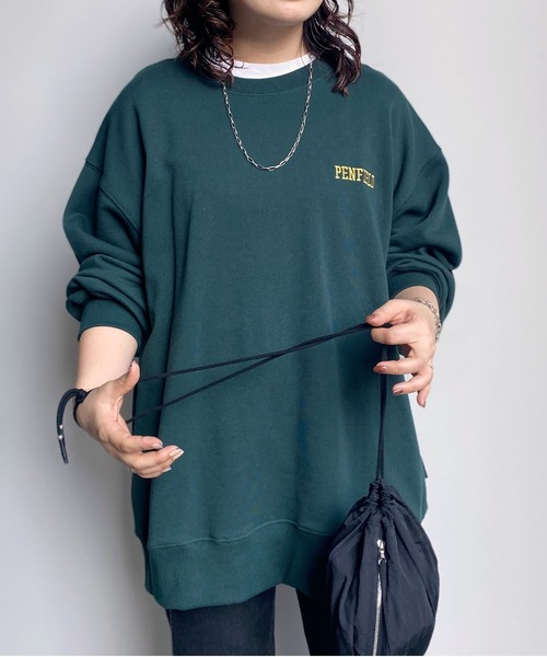 PEN FIELD(ペンフィールド)の「PENFIELDバック刺繍スウェットプルオーバー(スウェット・メンズ・ブラック/グレー/グリーン・MEDIUM/LARGE)」の13枚目の写真