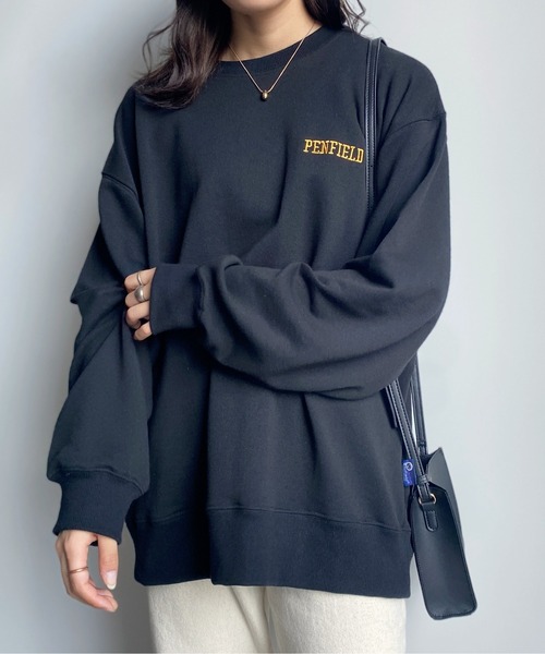 PEN FIELD(ペンフィールド)の「PENFIELDバック刺繍スウェットプルオーバー(スウェット・メンズ・ブラック/グレー/グリーン・MEDIUM/LARGE)」の21枚目の写真