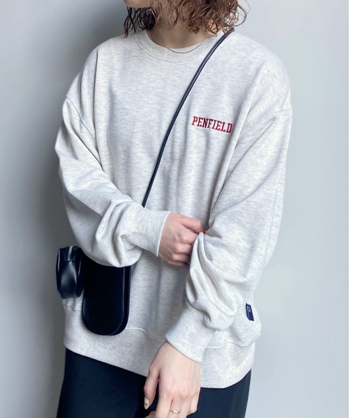 PEN FIELD(ペンフィールド)の「PENFIELDバック刺繍スウェットプルオーバー(スウェット・メンズ・ブラック/グレー/グリーン・MEDIUM/LARGE)」の14枚目の写真
