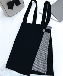 SPIGA | 異素材切替ｼﾞｬﾝﾊﾟｰｽｶｰﾄ(スカート)